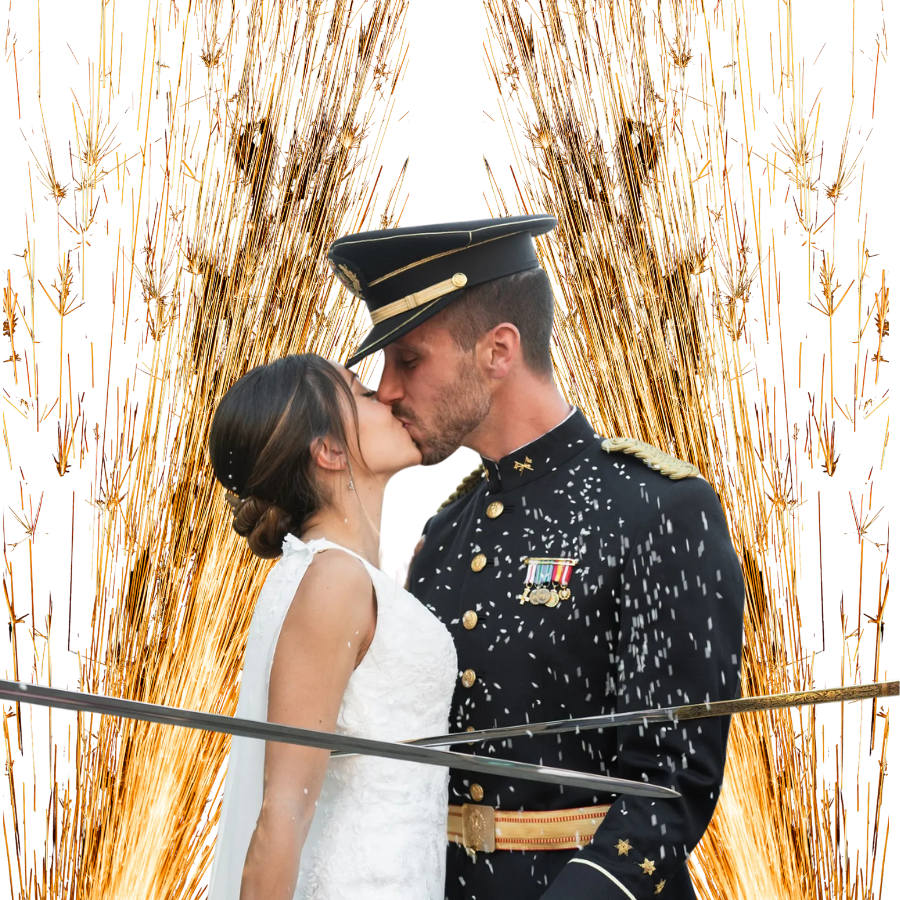 PAREJA CON FUEGO FRIO